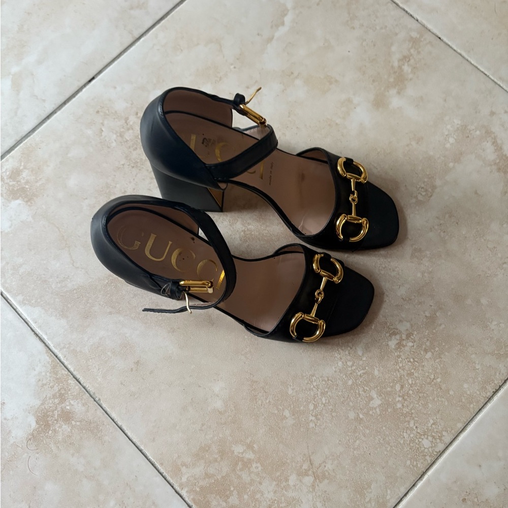 like new Gucci marmont heels sandals size 39 - Picture 8 of 8